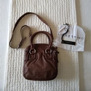 Liebeskind Ottilie brown leather handbag crossbody